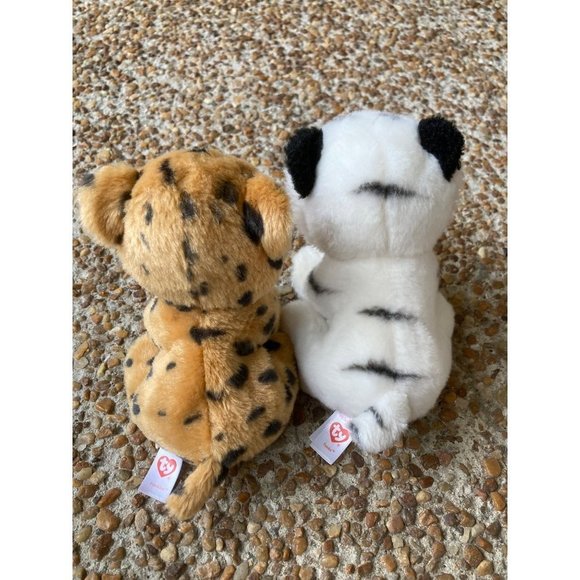 NWOT TY leopard and tiger - Picture 3 of 4